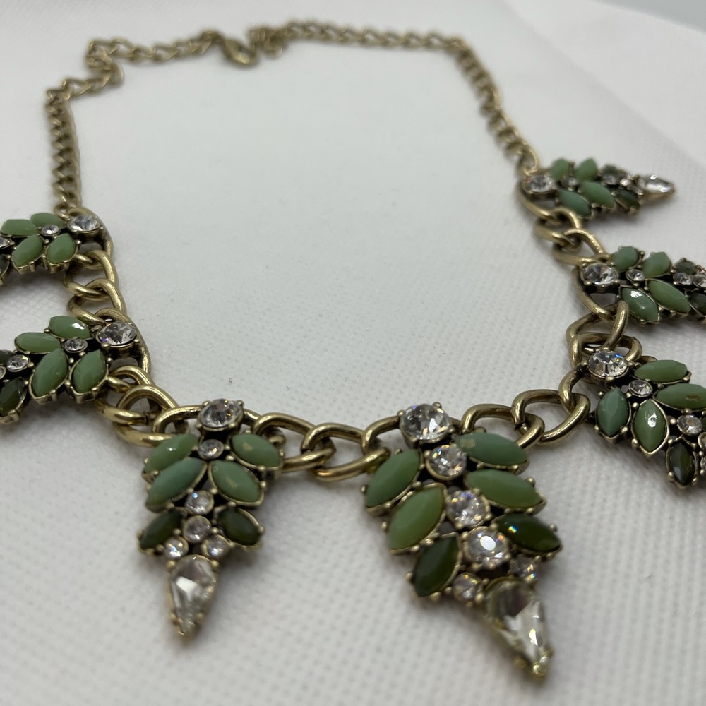 Women’s Green Statement Necklace